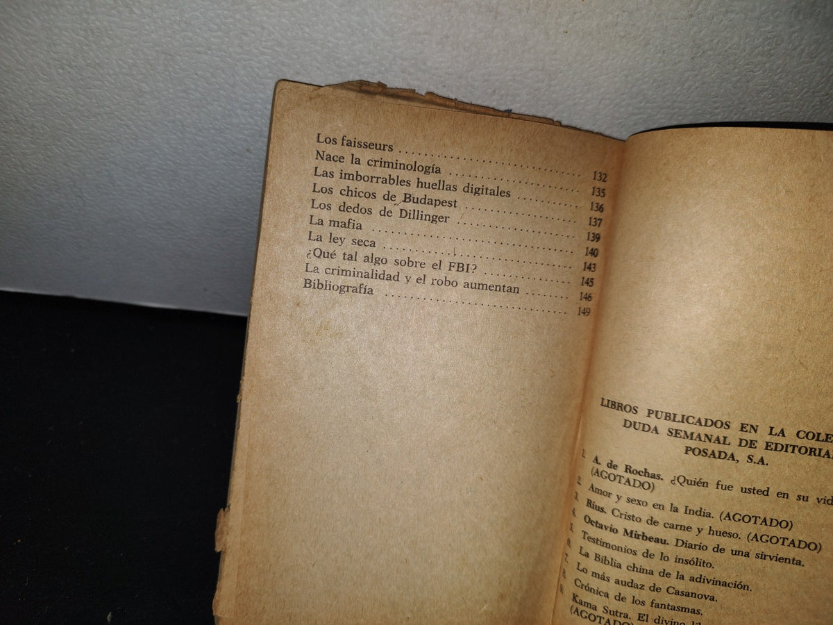 78- Los Sensacionales Robos De La Historia - Anibal Palacios - Colección Duda, Editorial Posada, 1974
