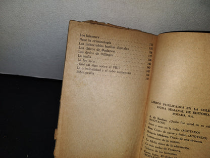 78- Los Sensacionales Robos De La Historia - Anibal Palacios - Colección Duda, Editorial Posada, 1974