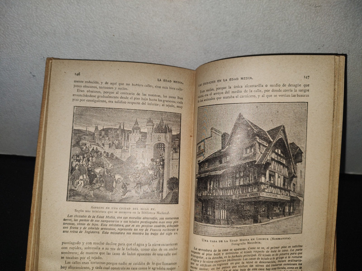 84- La Edad Media - A. Malet, J. Isaac - Librairie Hachette - 1922