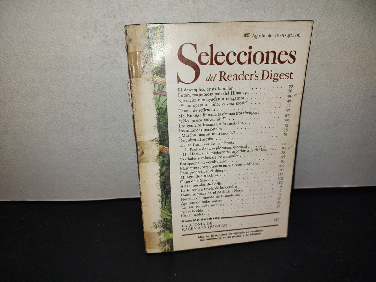 209- Selecciones Del Reader'S Digest. Bután, Majestuoso País Del Himalaya - Agosto 1978