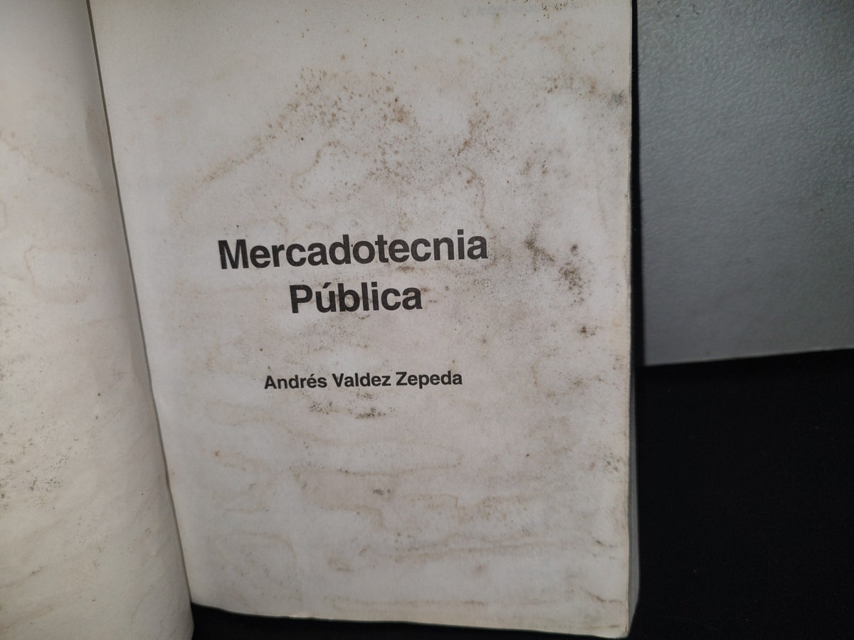85- Mercadotecnia Pública - Andrés Valdez Zepeda