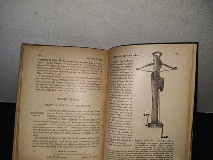 84- La Edad Media - A. Malet, J. Isaac - Librairie Hachette - 1922