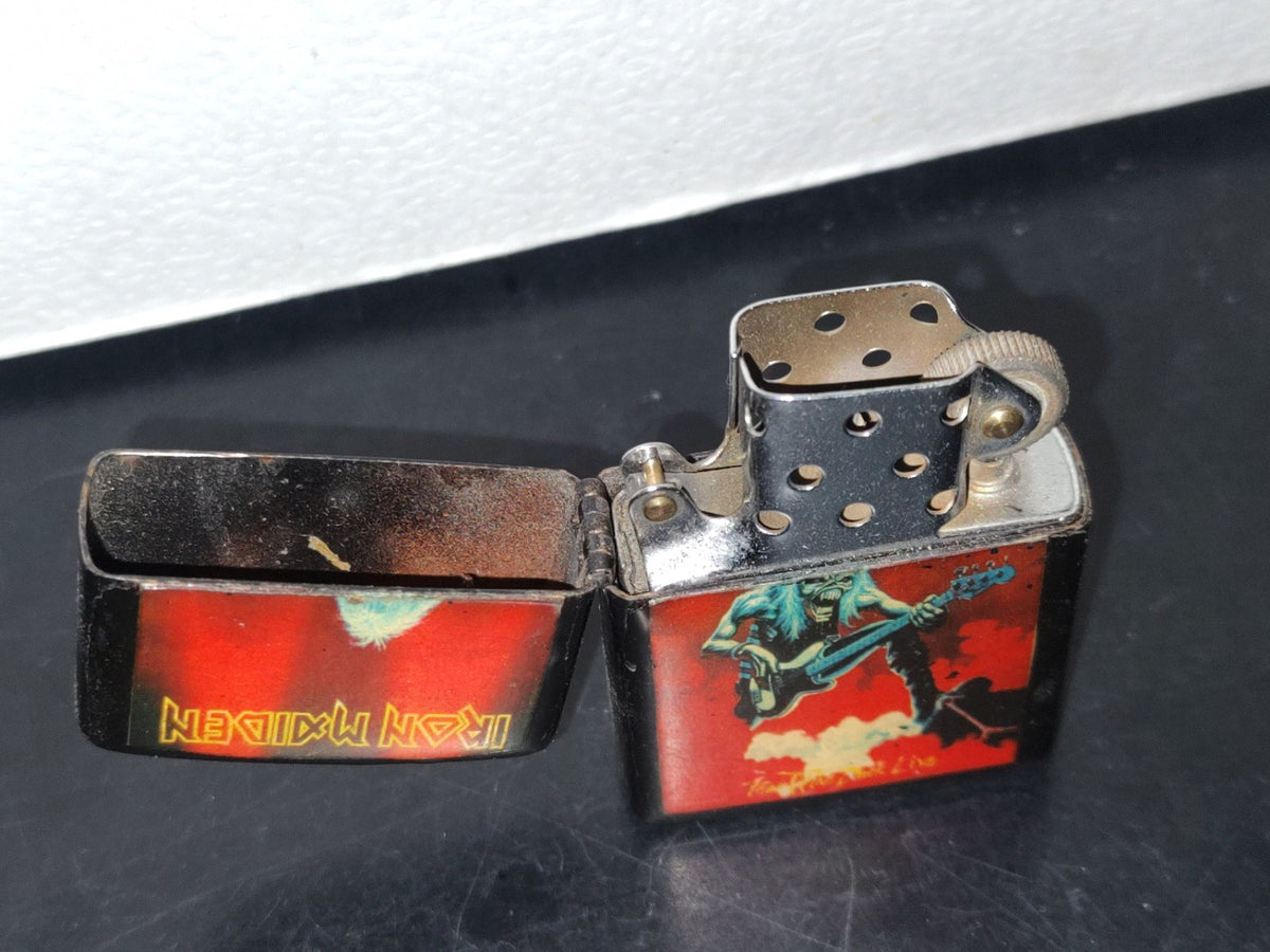 A3- Encendedor. Roman China - Iron Maiden - 80'S