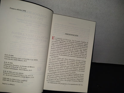 84- Coloquio De Invierno. III México Y Los Cambios De Nuestro Tiempo - 1A. Ed. 1992