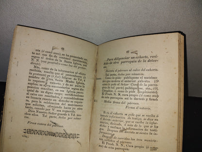 64- Formulario Parroquial. Con La Licencia Necesaria - Guadalajara 1886