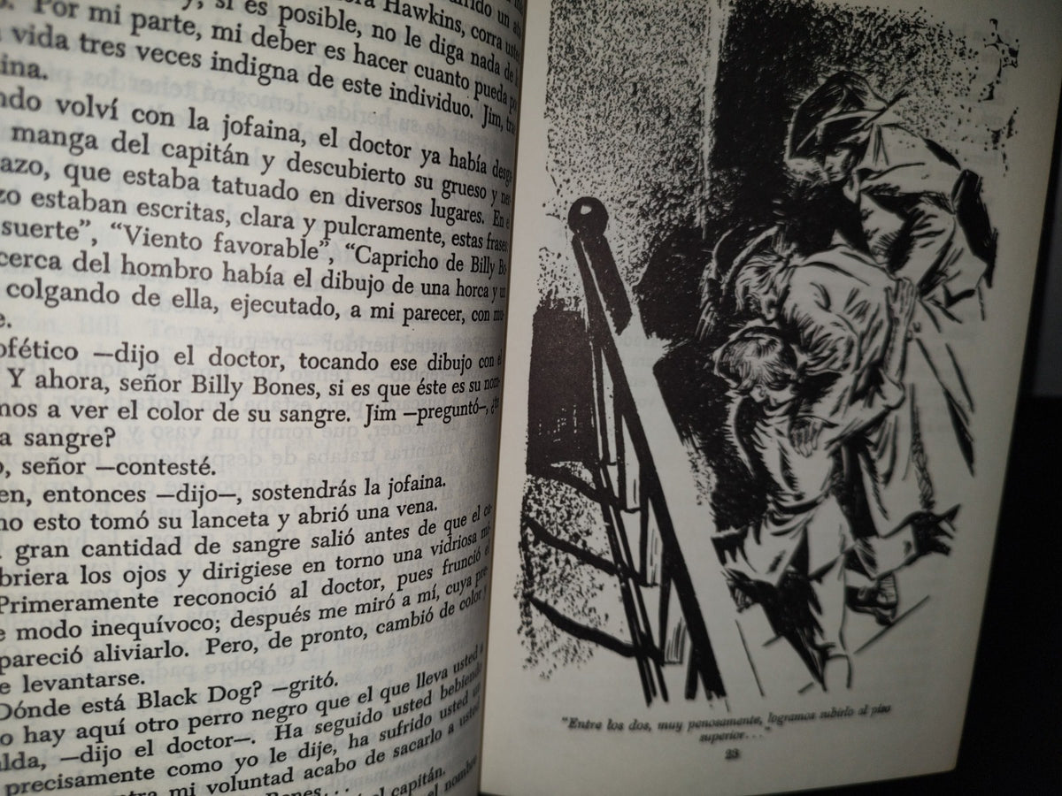 87-2- Biblioteca Juvenil Tomo 5. La Isla Del Tesoro - Robert Louis Stevenson - Grolier - 1986