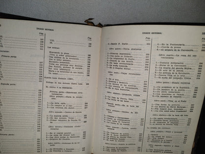 57- La Novela De La Revolución Mexicana Tomo I - Antonio Castro Leal. Aguilar - 1965