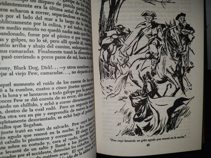 87-2- Biblioteca Juvenil Tomo 5. La Isla Del Tesoro - Robert Louis Stevenson - Grolier - 1986