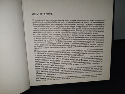 188- Geología. Las Ciencias Naturales. Montaner Y Simon S. A. - 1965