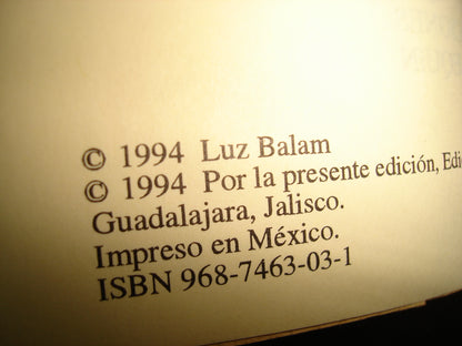 168- Patio De La Noche. Luz Balam - 1994 Firmado