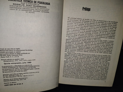 174- Curso Superior De Psicología Experimental. Métodos Y Teoría - Charles E. Osgood