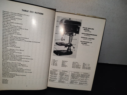 180- Máquinas Para Utillaje. En 4 Idiomas - H. E. Horten - Editorial Blume - Primera Edición 1966