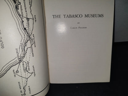 172- Guía Oficial. The Tabasco Museums. I.N.A.H - Carlos Pellicer - 1961