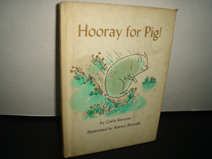3- Cuento Vintage - Inglés - Hooray For Pig! - Carla Stevens - 1974