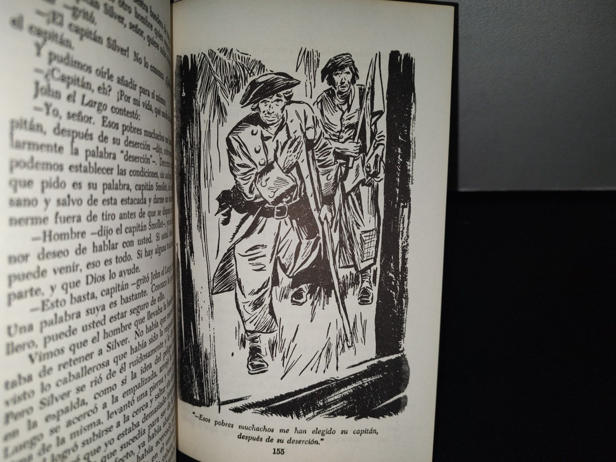 87-2- Biblioteca Juvenil Tomo 5. La Isla Del Tesoro - Robert Louis Stevenson - Grolier - 1986