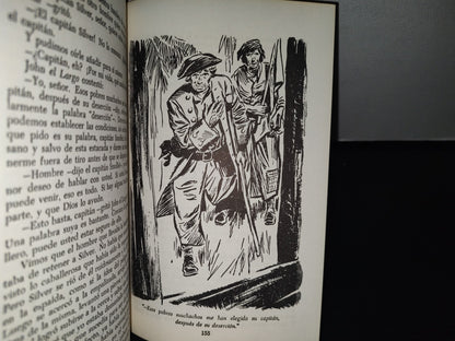 87-2- Biblioteca Juvenil Tomo 5. La Isla Del Tesoro - Robert Louis Stevenson - Grolier - 1986