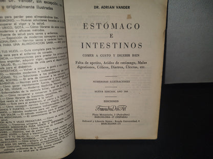 23- Estómago E Intestinos. Comer A Gusto, Digerir Bien - Dr. Vander