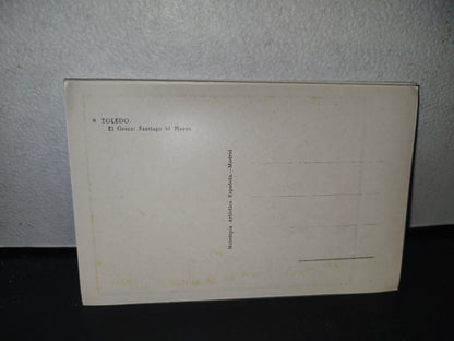 85- Sobre Antiguo De Tarjetas Postales De Toledo. Pinturas Del Greco. Toledo. 15 Postales. 50'S, 60'