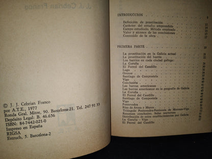 57- Prostitución Y Sociedad - J. J. Cebrian Franco - 1977