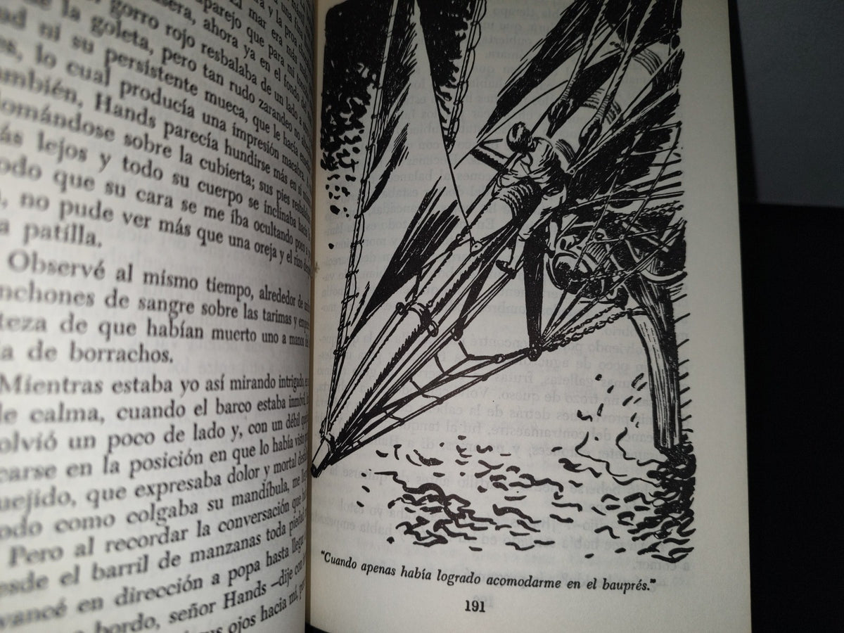87-2- Biblioteca Juvenil Tomo 5. La Isla Del Tesoro - Robert Louis Stevenson - Grolier - 1986