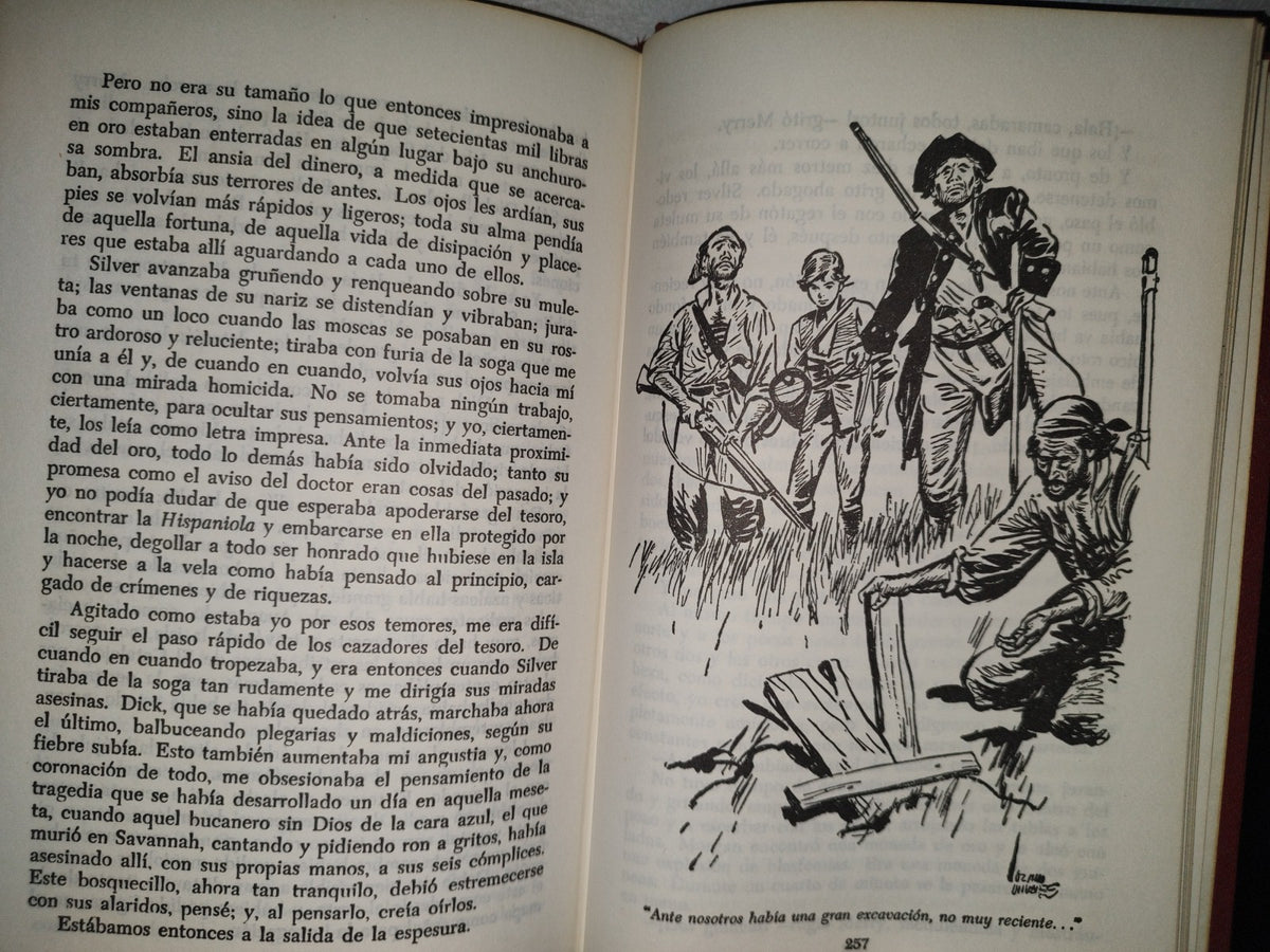 87-2- Biblioteca Juvenil Tomo 5. La Isla Del Tesoro - Robert Louis Stevenson - Grolier - 1986