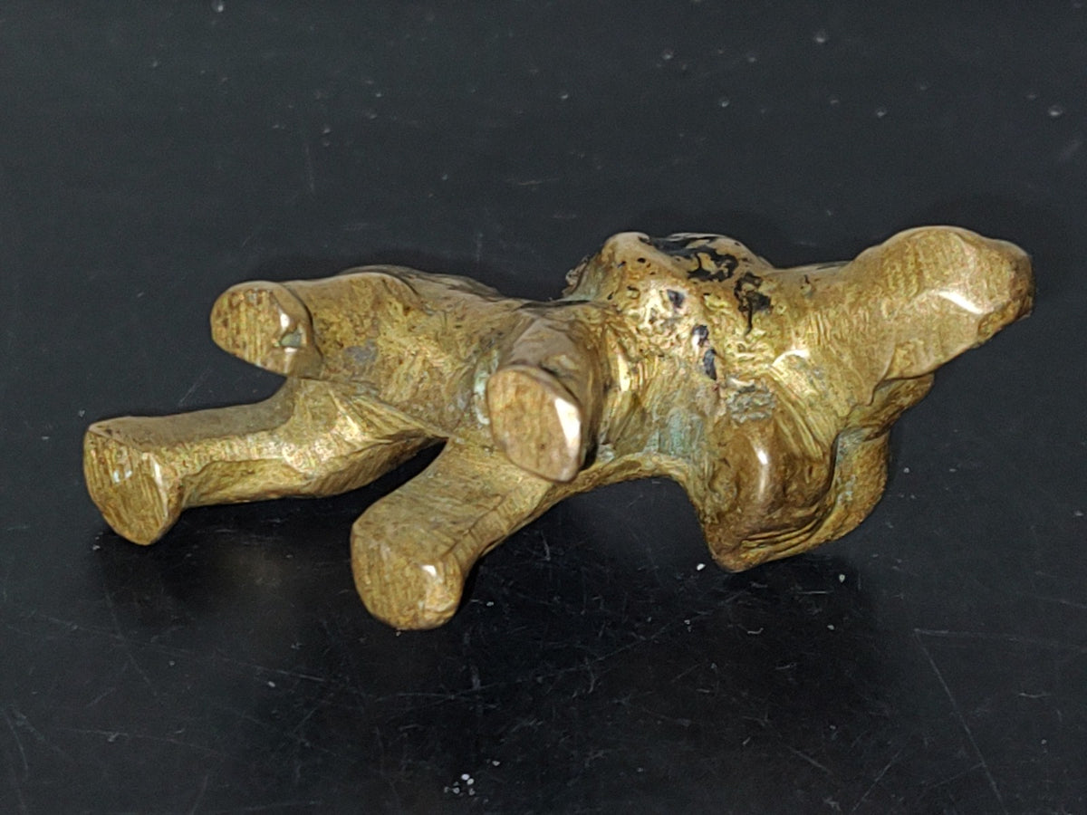 A5- Elefante Miniatura De Bronce - 70'S