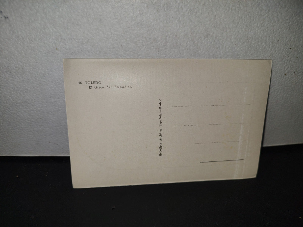 85- Sobre Antiguo De Tarjetas Postales De Toledo. Pinturas Del Greco. Toledo. 15 Postales. 50'S, 60'