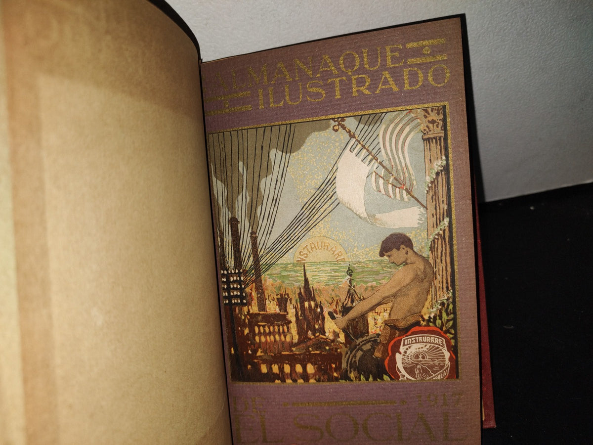 65- Almanaque Ilustrado De ”El Social” Para 1917