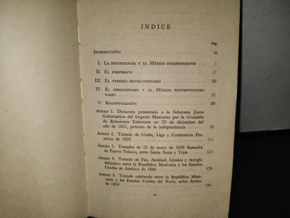 78- Historia De Las Relaciones Internacionales De México (Resumen) - Luis Miguel Díaz - 1A. Ed. 1983