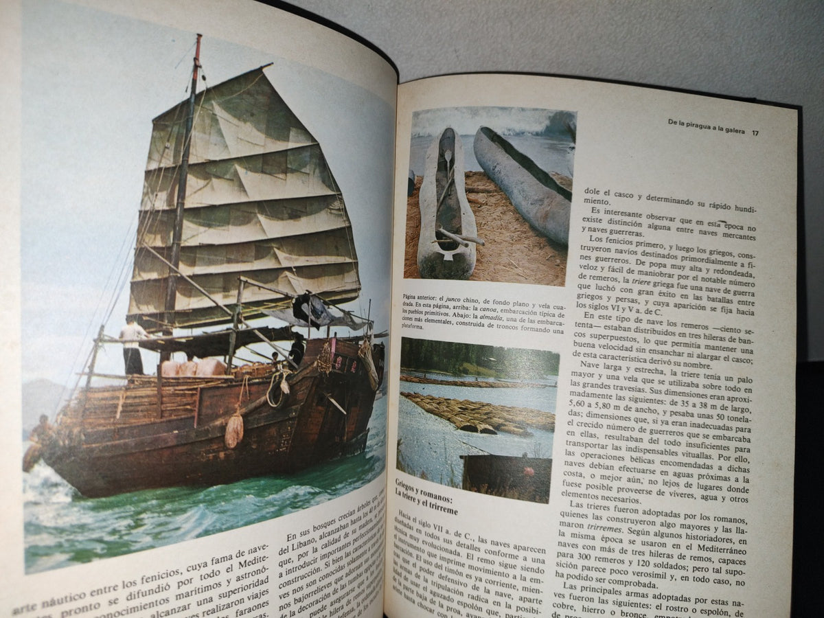 75- Biblioteca Tenática Uteha 1. Las Aventuras Del Mar Y Del Aire - 1980