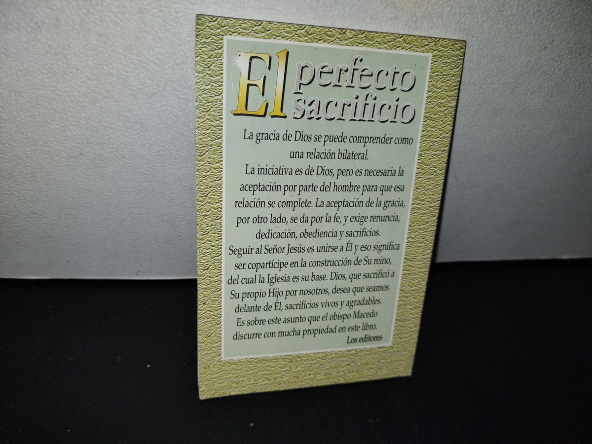 78- El Perfecto Sacrificio. Diezmos Y Ofrendas - Obispo Macedo -
