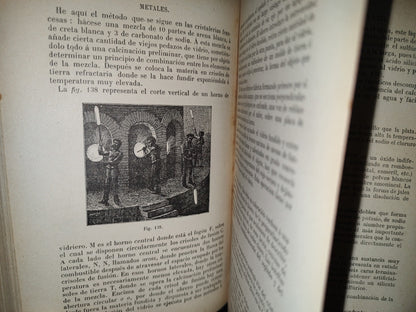 60- Química. Generalidades, Metaloides, Metales, Química Orgánica - J. Langlebert - 1908