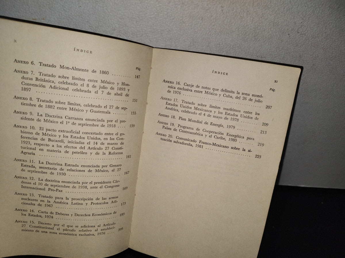 78- Historia De Las Relaciones Internacionales De México (Resumen) - Luis Miguel Díaz - 1A. Ed. 1983