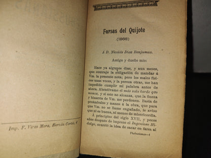 166- Thebussianas. 1A. Serie - Doctor Thebussem - Valencia, Librería De Aguilar, 1900'S