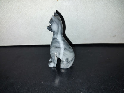 A5- Pieza De Mármol: Gato Sentado - 2000'S