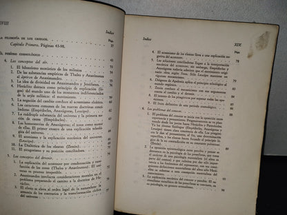 188- Historia De La Filosofía I. La Filosofía De Los Griegos - Wilhelm Windelband. F. Larroyo - 1948