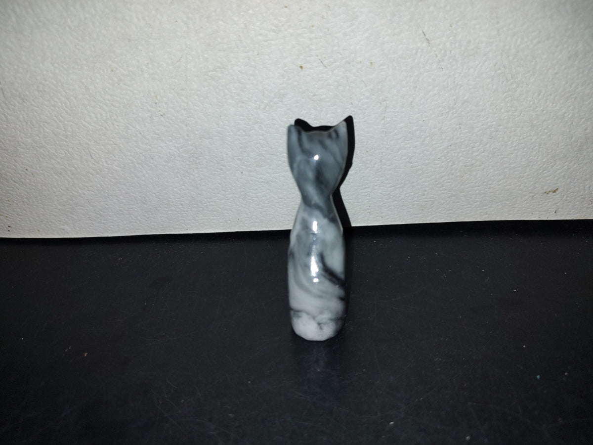 A5- Pieza De Mármol: Gato Sentado - 2000'S