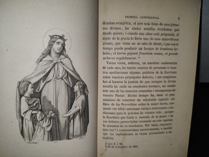 60- La Mujer Fuerte Según El Testo De La Sagrada Escritura - Landriot - 1889