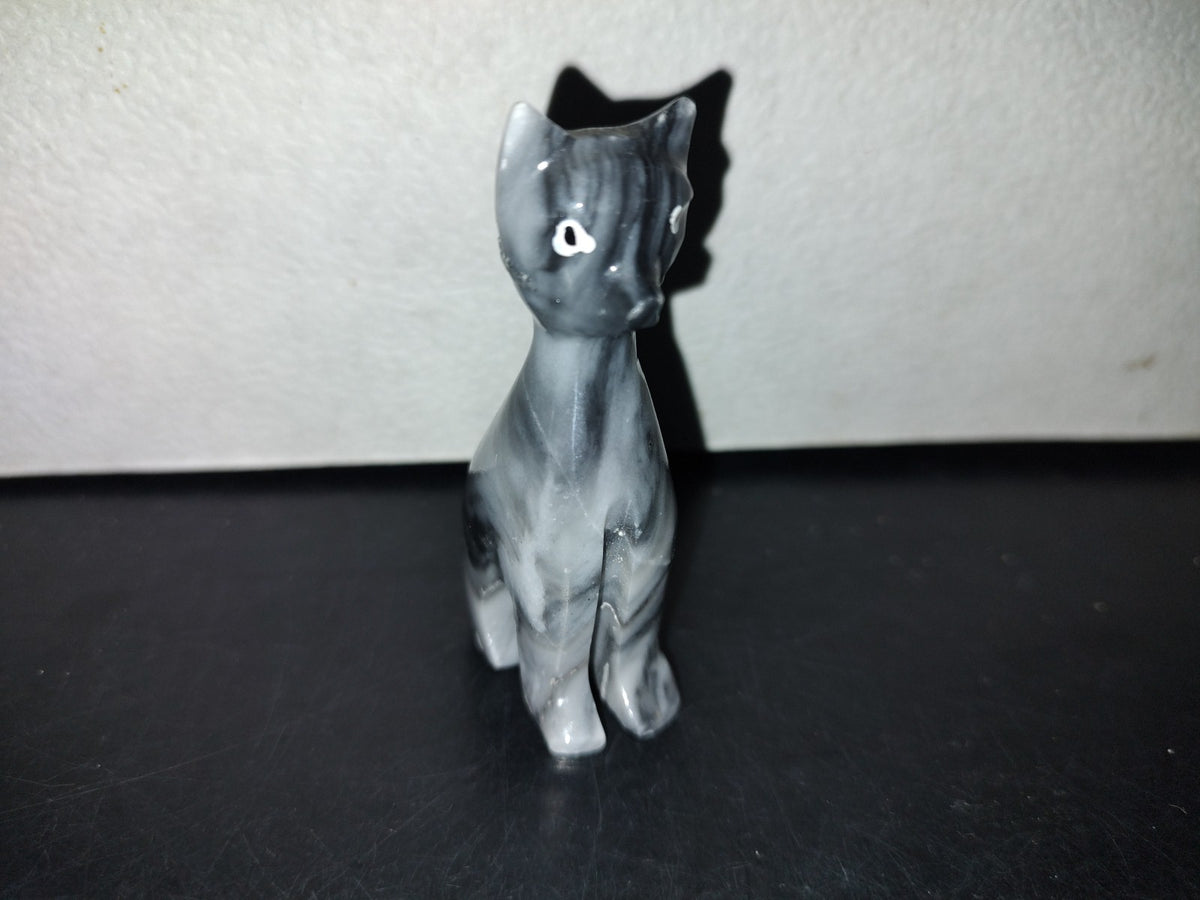 A5- Pieza De Mármol: Gato Sentado - 2000'S