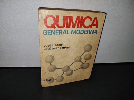75- Química General Moderna - José A. Babor, José Ibarz Aznárez - 1949