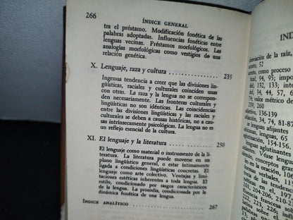 57- El Lenguaje. Introducción Al Estudio Del Habla - Edward Sapir - Fondo De Cultura Económica