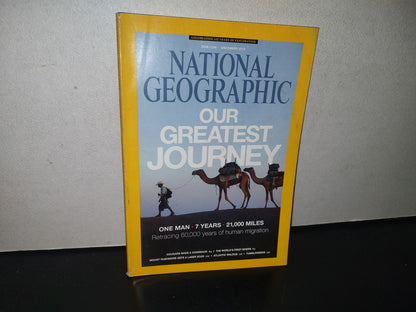 132- National Geographic Magazine. Retracting 60,000 Years Of Human Migration - December 2013