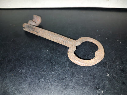 A5- Llave Antigua Grande De Acero - 1900'S - 20'S - 30'S