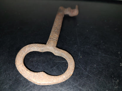A5- Llave Antigua Grande De Acero - 1900'S - 20'S - 30'S