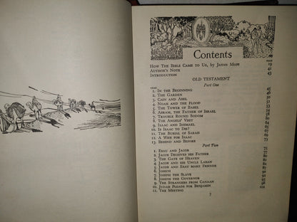 65- La Biblia Ilustrada. Through The Bible By Theodora Wilson Wilson - 1954