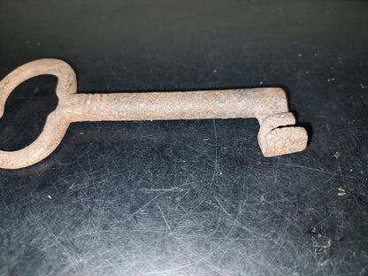 A5- Llave Antigua Grande De Acero - 1900'S - 20'S - 30'S