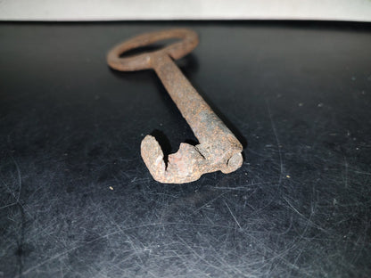 A5- Llave Antigua Grande De Acero - 1900'S - 20'S - 30'S