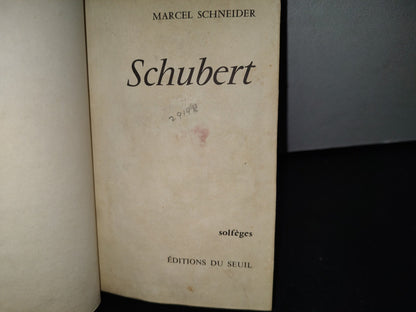 57- Francés. Schubert - Marcel Schneider - 60'S - 70'S
