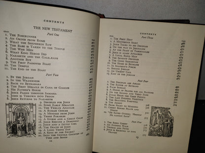 65- La Biblia Ilustrada. Through The Bible By Theodora Wilson Wilson - 1954