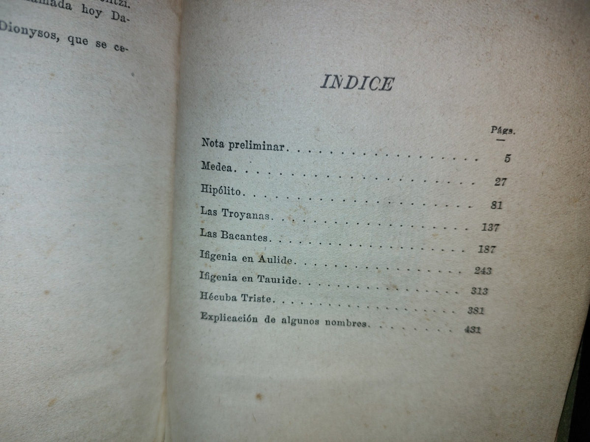 63- Eurípides. Tragedias - Universidad Nacional De México - 1921